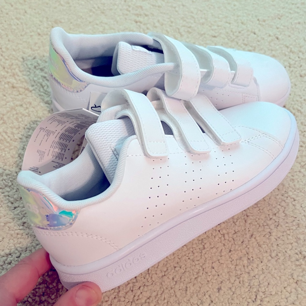 Adidas Advantage C Kids Tennis Shoes NWT